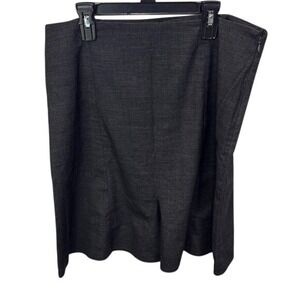 Ricki's Gray Pencil Skirt Fitted Workwear Career Casual‎ Size 8